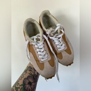 Selected Femme DUAL TONE TRAINERS Size 8